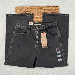 NWT Levi’s Mile High Cropped Wide Leg Jeans